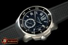 CAR0326D - Calibre de Cartier Diver SS/RU Black A-2813