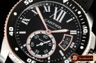 Cartier Calibre De Cartier Diver RG/SS/RU Blk TF MY8205 Mod