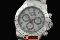ROLDYT0155A - Daytona 116520 Noob SS/SS White Stk A-7750 Sec@6