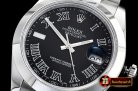 Rolex Datejust DJ2 41mm Oyt Smt SS/SS Blk Roman BP Asia 2813