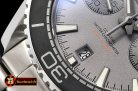Omega P-Ocean Chrono Blk/Org SS/SS Grey JHF A7750 Mod9900