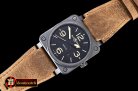 BELL & ROSS BR03-92 PVD/LE Blk/Yellow Miyota 9015