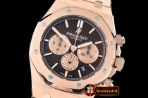 Audemars Piguet Royal Oak Chronograph 26331ST RG/RG Brown OMF A7750