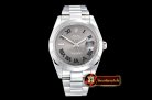 Rolex Datejust II DJ2 41mm Oyt Smt SS/SS Grey Roman BP Asia 2813