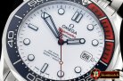 Omega Seamaster Commander 007 SS/SS White OMF 1:1 A2824 Mod