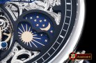 Cartier MoonPhase SS/LE Skeletonal Black - Asia HW Tourbillon