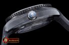 Omega Planet Ocean Deep Black CER/RU Blue BP A2836 Mod