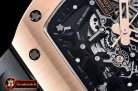 Richard Mille RM035-02 Americas RG/RU Blk Skele Blk KVF MY8215 Mod