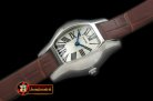 CAR0335B - Tortue De Cartier SS/LE White Swiss Quartz