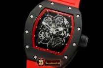 RM076E - RM055 Bubba Watson Tourbillon CER/PVD/RU Custom Skeleto