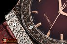 Hublot Classic Fusion Fuente 20th Annv SS/LE SRF Red A2892