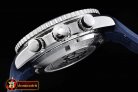 OMG0457H - Planet Ocean Chrono SS/RU Blue JHF A-7750
