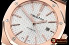 Audemars Piguet Royal Oak 15400 Wrapped RG/LE White BP MY9015 Mod 3120