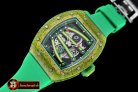 RM089B - RM059 Yohan Blake CNT/RU Green Custom Movt