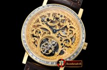 Piaget Altiplano Skeleton Tourb Diams YG/LE Engr Tourbillon