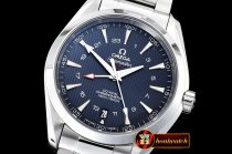 Omega Aqua Terra 150M GMT SS/SS Blue VSF Ult V2 Asia 8605