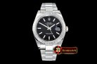 Rolex Datejust II DJ2 41mm Oyst Flt 904L SS/SS Black/Stk ARF Asia 2824