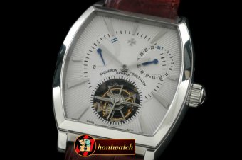 VC078B - Malte Tourbillon SS/LE White Flying Tourbillon