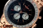 BSW0284B - Navitimer GMT RG/RG Black A-7750