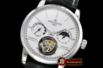 JAEGER LE COULTRE Master Complications Tourbillon SS/LE White Tourbillon