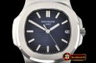 Patek Philippe Nautilus Jumbo 5711 SS/SS Blue/Stk PPF MY9015 Mod