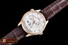 JAEGER LE COULTRE JL Master Geographic PR RG/LE White Asia 23J M