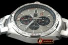 TAG0284D - Carrera 16 Senna Ed Chrono SS/SS Grey OS20 Qtz