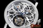 Franck Muller Giga Tourbillon Ronde Squelette Diams SS/LE Wht Tourb