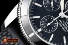 Breitling SuperOcean Heritage II Chrono SS/RU Black OMF A7750