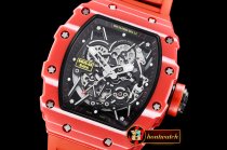Richard Mille RM035-02 Rafael Nadal Red FC/VRU Blk/Red C Miyota