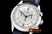 Jaeger Le Coultre Master Chronograph 1538530 SS/LE White Asia 7750
