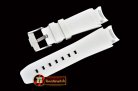 Rolex Rubber B White Vulcanized Strap For Rolex DeepSea