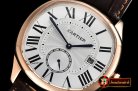Cartier DRIVE DE CARTIER RG/LE White TF Asia 23J Mod