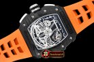 Richard Mille RM011-03 Flyback Chrono FC/RU (Orange) KVF A7750 Mod
