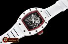 Richard Mille RM055 Bubba Watson CER/VRU Wht Sk Red KVF MY8215 Mod