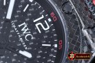 IWC Ingenieur Cabon Perf. PVD/NY Black/Red CF MY9015 Mod