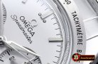 Omega SpeedMaster 57 SS/SS White JHF Asia 7750 Mod 9300