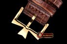 VACH. CONSTANTINE Patrimony Grand Taille YG/LE White KZF Miyota 9015