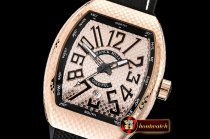 Franck Muller Vanguard PXL RG/NY Rose Gold/Num Asia 2824