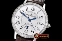JAEGER LE COULTRE Rendez-Vous Day/Night Diams Ladies SS/LE Wht M