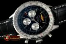 BSW0287B - Navitimer GMT SS/LE Black A-7750