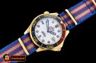 Omega Seamaster Commander 007 YG/NY White URF MY8205 Mod