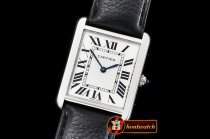Cartier Tank Solo 25mm SS/LE White ZF Swiss Quartz