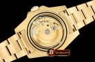 Rolex GMT Master II Ref.116718LN YG/YG Green EWF A2836