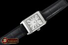 Jaeger Le Coultre JL Reverso Ladies Diams SS/LE White/Num MY6T51 Mod
