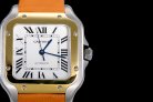 CARTIER SANTOS A8F 35mm MY9015 SS/YG LEATHER