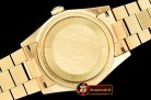 Rolex Daydate 36mm Flt YG/YG Wrap Gold Diam BP Swiss 2836