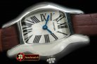 CAR0335B - Tortue De Cartier SS/LE White Swiss Quartz
