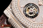 PP0278B - Nautilus Jumbo 5711 Tourbillon Diams RG/LE Tourbillon