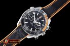 Omega P-Ocean Chrono Org Bez SS/NY JHF Blk A7750 Mod9900